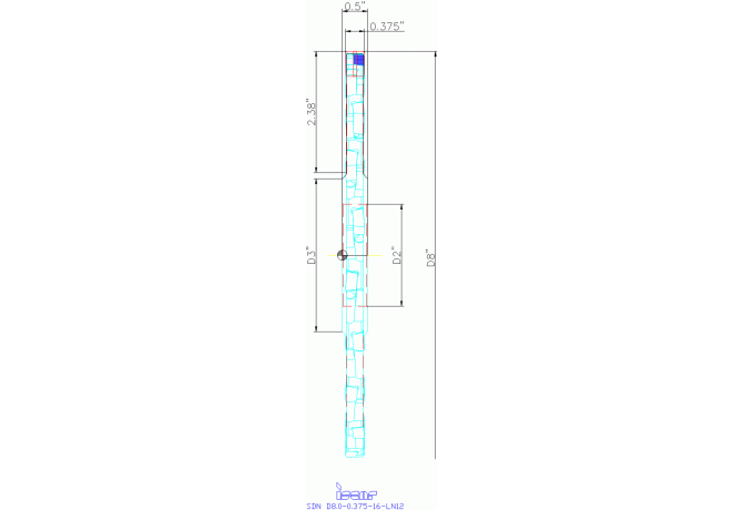 SDN D8.0-0.375-16-LN12