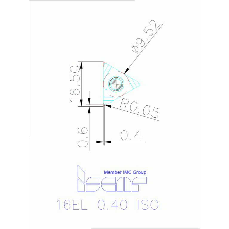 16EL 0.40 ISO IC908
