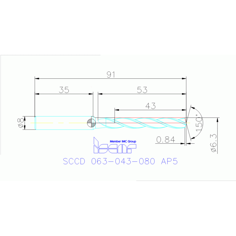 SCCD 063-043-080 AP5 IC908