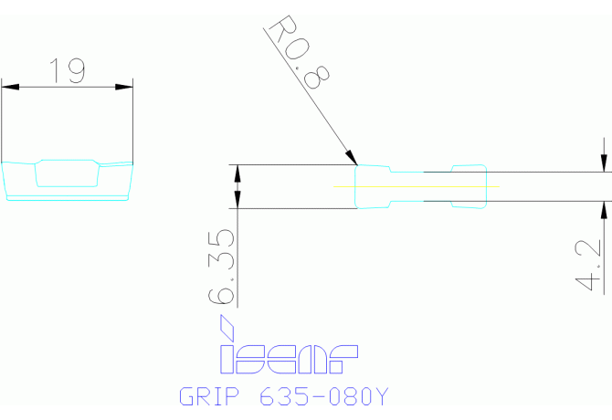 GRIP 635-080Y IC908