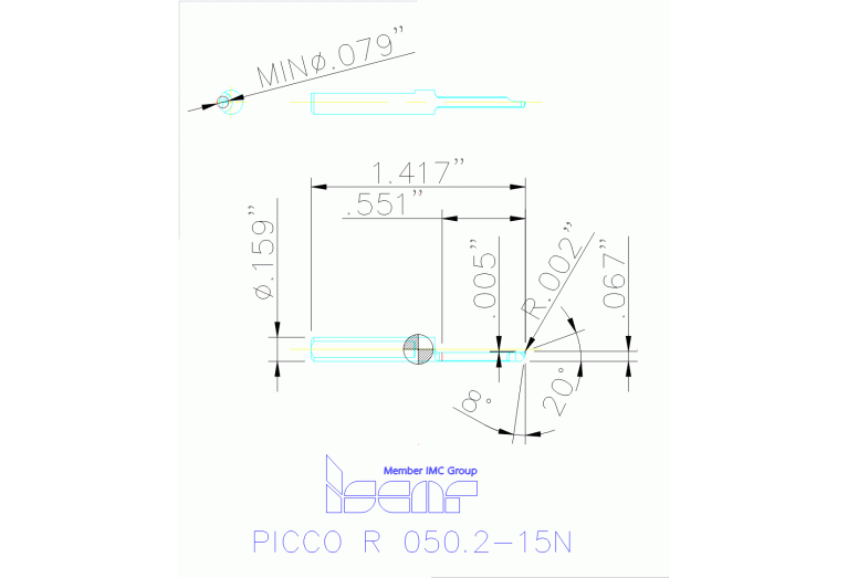 PICCO R 050.2-15N IC908