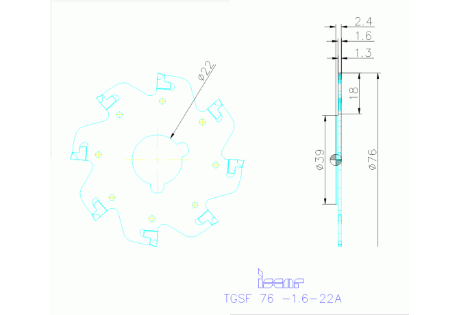 TGSF 76-1.6-22A