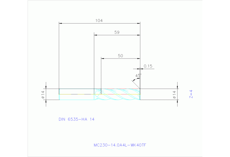 MC230-14.0A4L-WK40TF