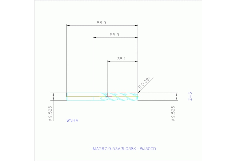 MA267.9.53A3L038K-WJ30CD