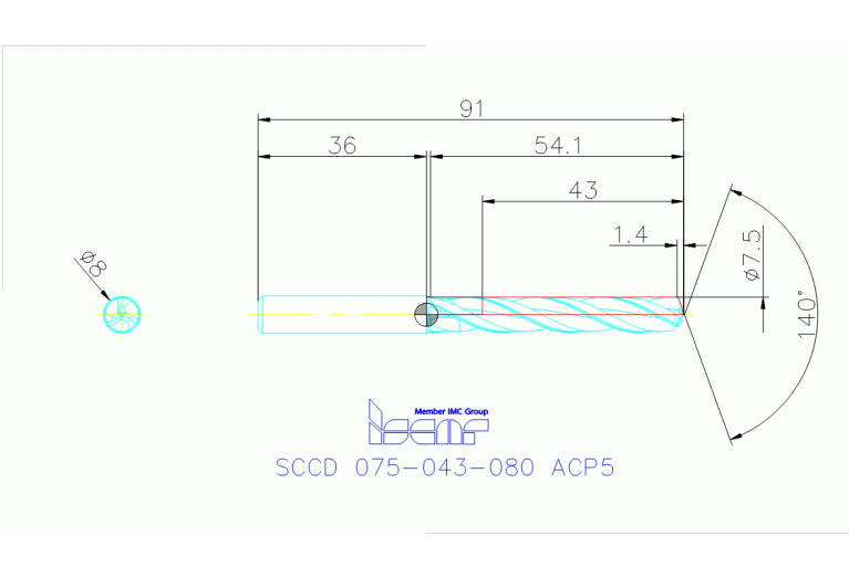 SCCD 075-043-080 ACP5 IC908