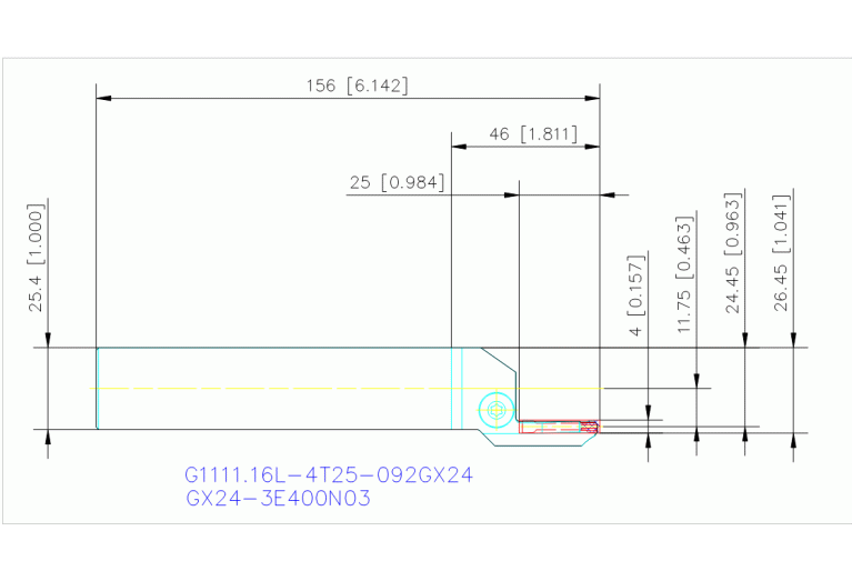 G1111.16L-4T25-092GX24