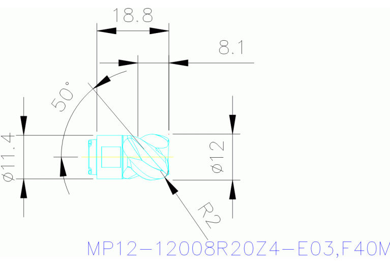 MP12-12008R20Z4-E03 F40M