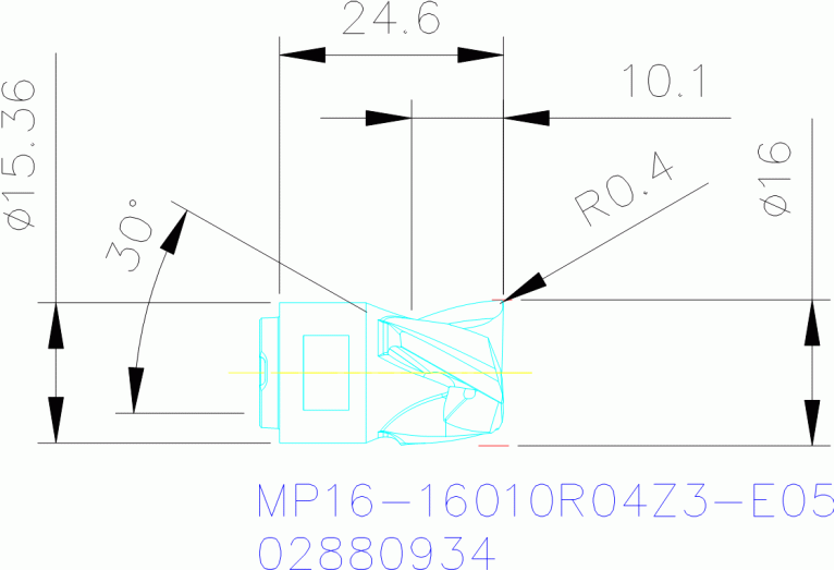 MP16-16010R04Z3-E05 F40M