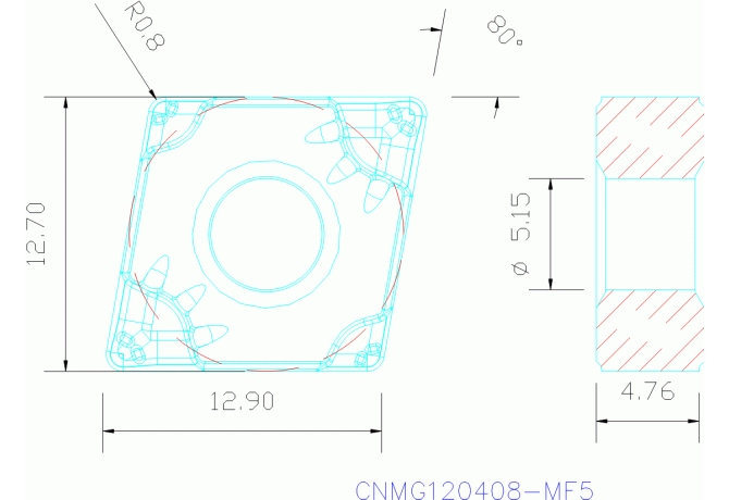 CNMG120408-MF5 TH1500
