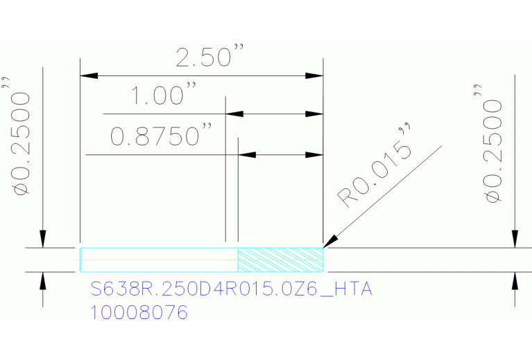 S638R.250D4R015.0Z6 HTA