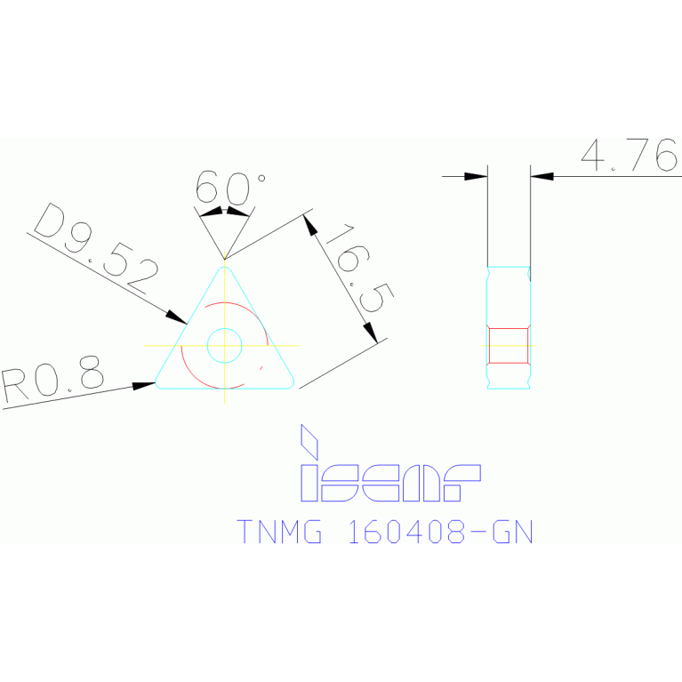 TNMG 160408-GN IC5010