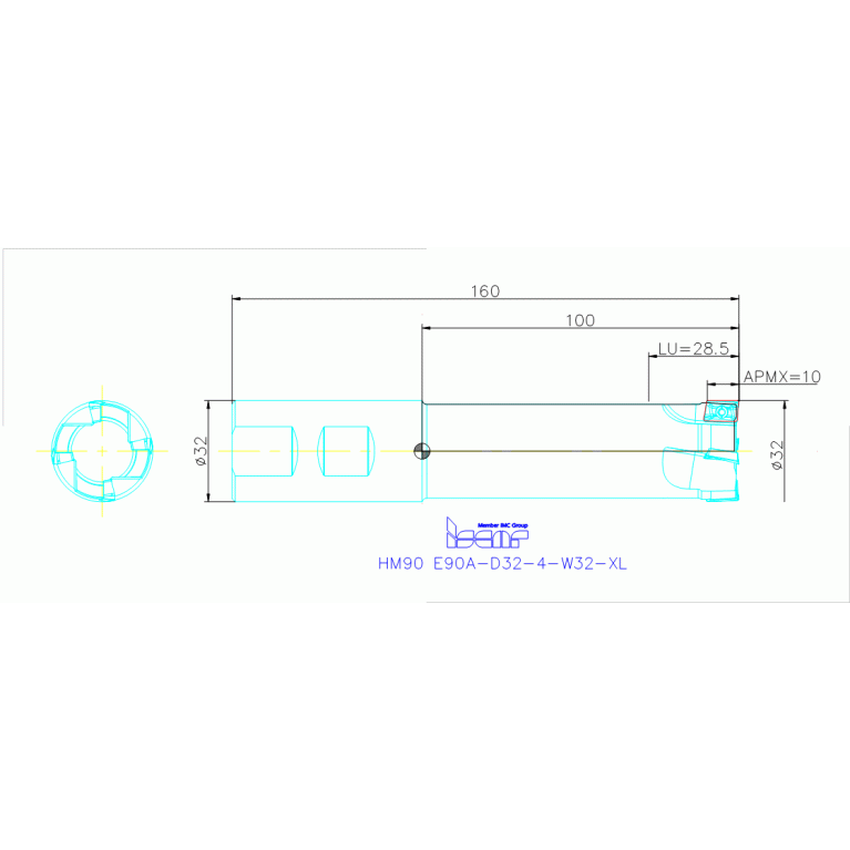 HM90 E90A-D32-4-W32-XL