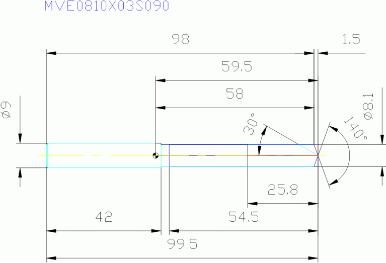 MVE0810X03S090 DP1020