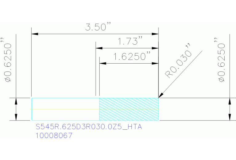 S545R.625D3R030.0Z5 HTA