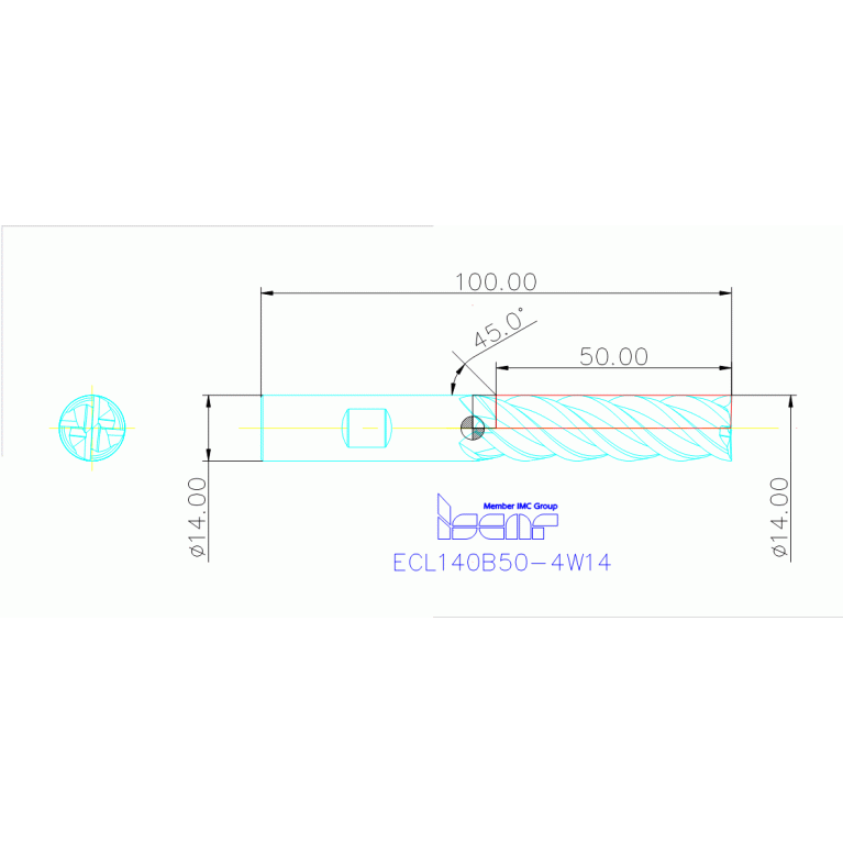 ECL140B50-4W14 IC900