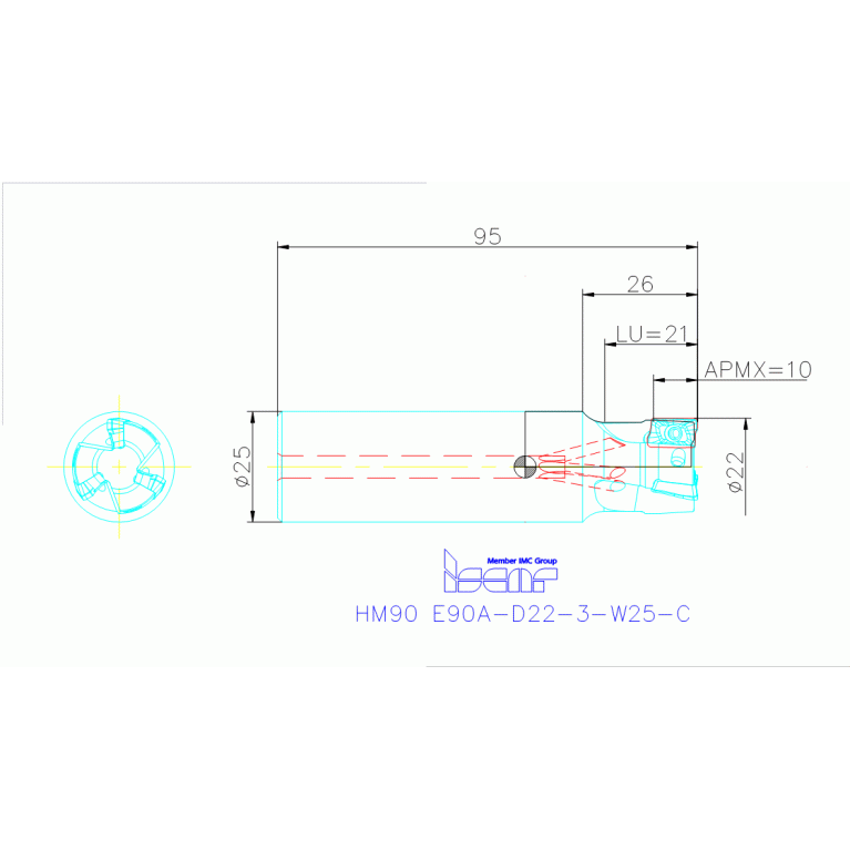 HM90 E90A-D22-3-W25-C