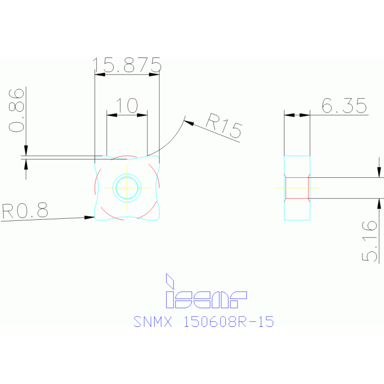 SNMX 150608R-15 IC418