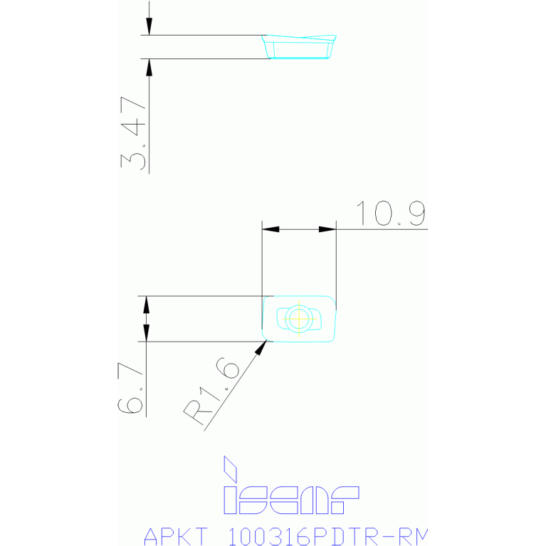 APKT 100316PDTR-RM IC28