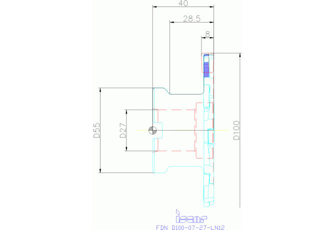 FDN D100-07-27-LN12