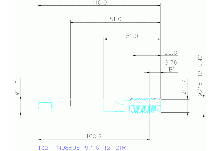 T32-PN08B06-9/16-12-21R
