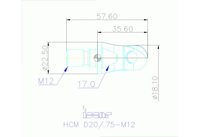 HCM D20/.75-M12