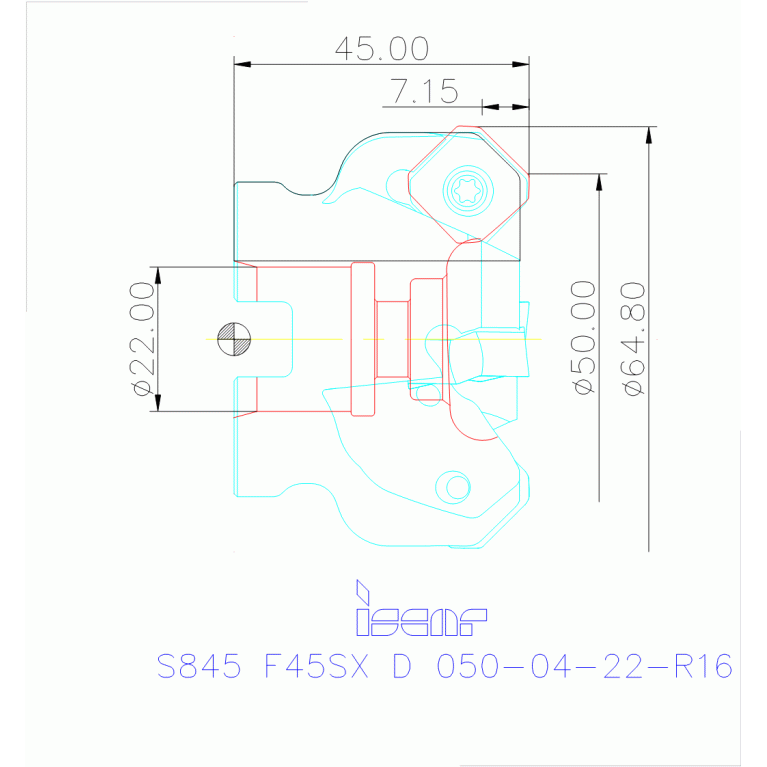 S845 F45SX D050-04-22-R16