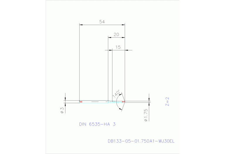 DB133-05-01.750A1-WJ30EL