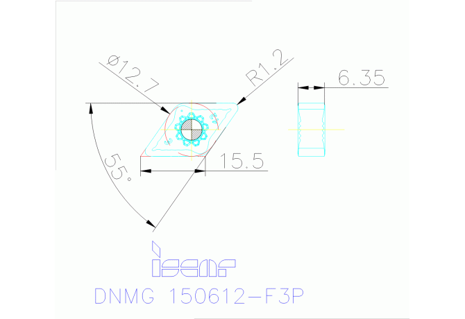 DNMG 150612-F3P IC8150
