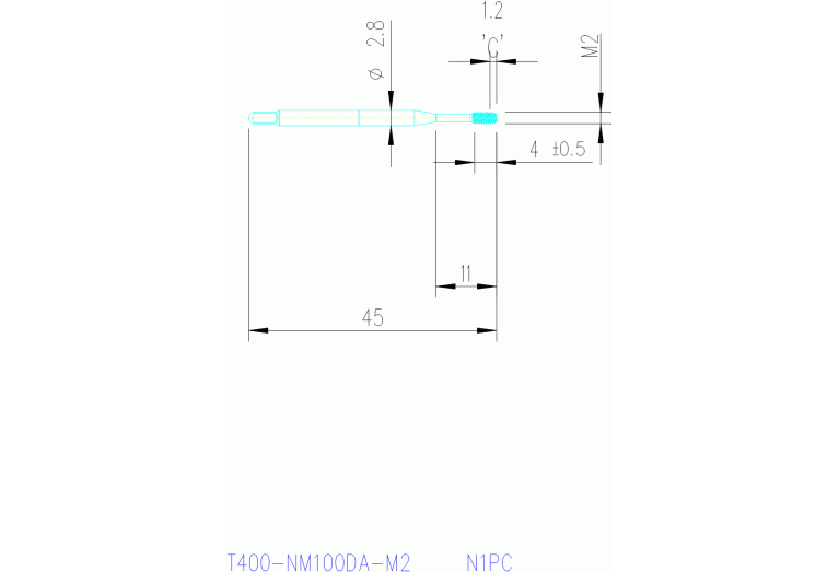 T400-NM100DA-M2 N1PC