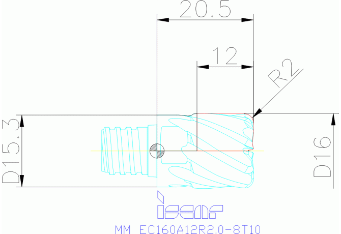 MM EC160A12R2.0-8T10 IC908
