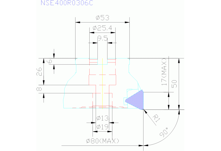 NSE400-080A06R
