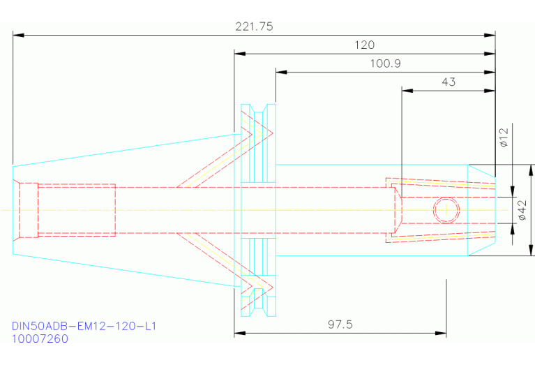 DIN50ADB-EM12-120-L1