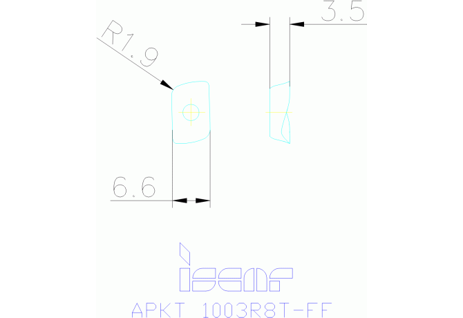 APKT 1003R8T-FF IC808