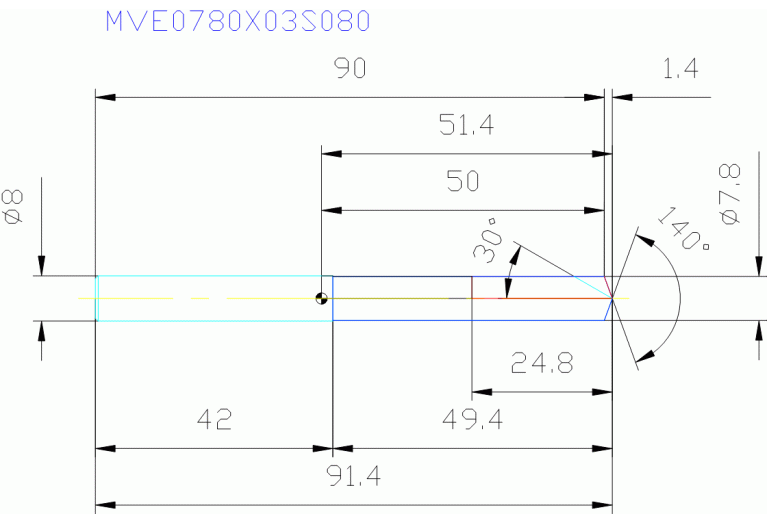 MVE0780X03S080 DP1020