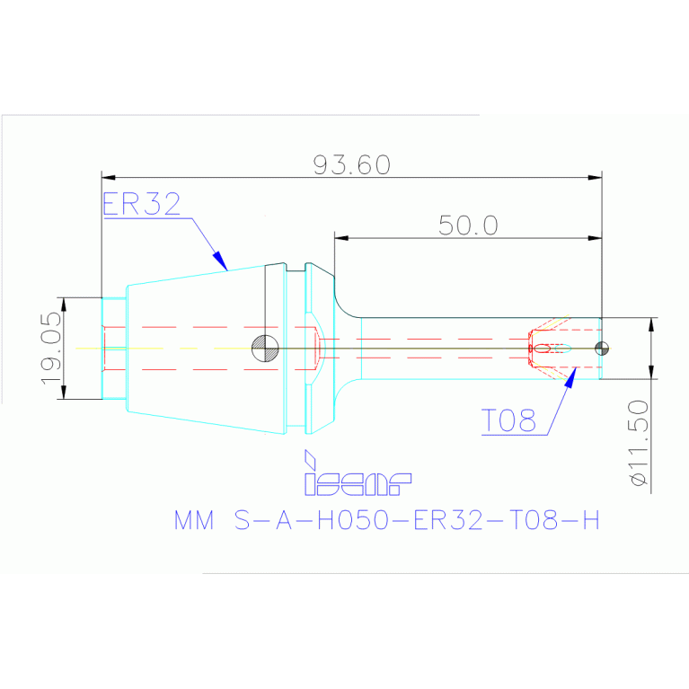 MM S-A-H050-ER32-T08-H
