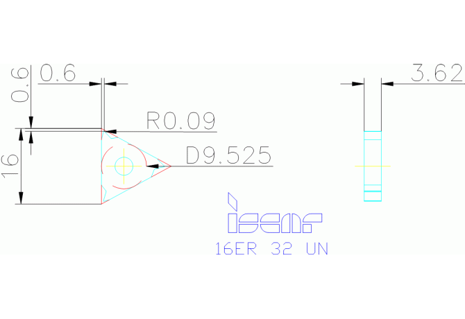 16ER 32 UN IC50M