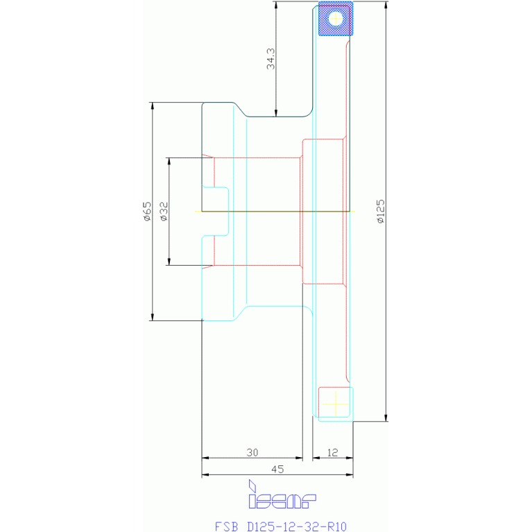 FSB D125-12-32-R10