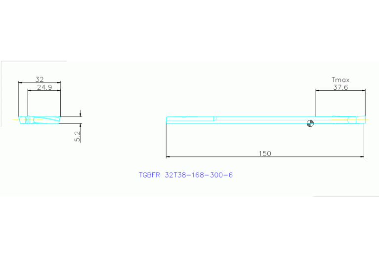 TGBFR 32T38-168-300-6