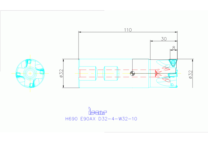 H690 E90AX D32-4-W32-10