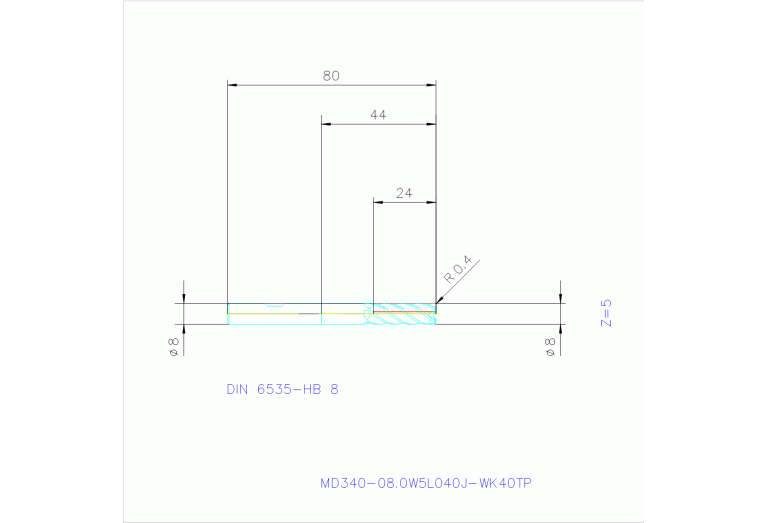 MD340-08.0W5L040J-WK40TP