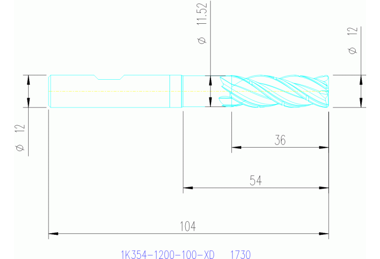 1K354-1200-100-XD 1730