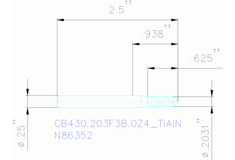CB430.203F3B.0Z4 TIALN