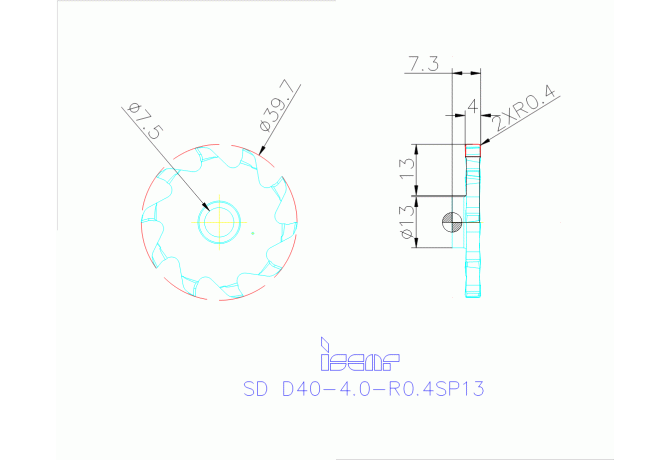 SD D40-4.0-R0.4SP13 IC908