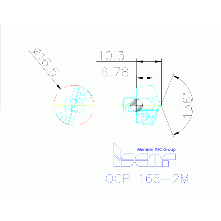 QCP 165-2M IC908