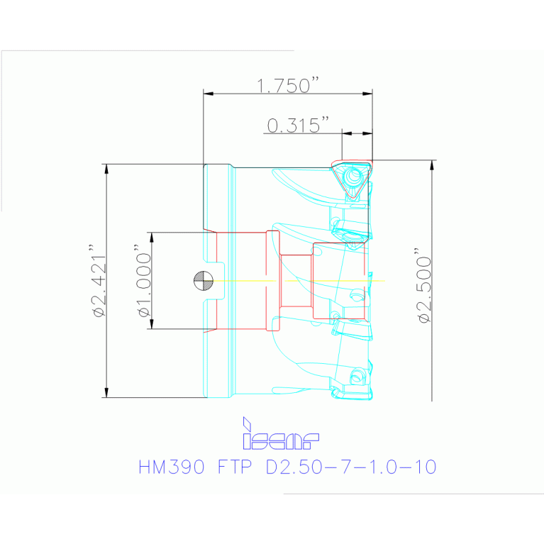 HM390 FTP D2.50-7-1.0-10