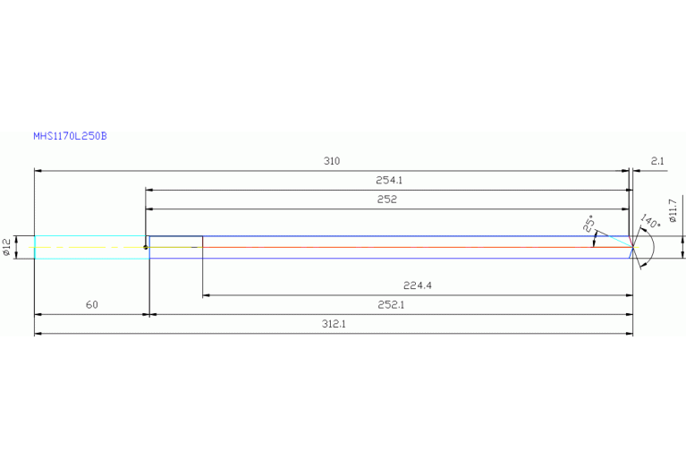 MHS1170L250B VP15TF