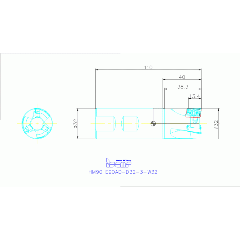 HM90 E90AD-D32-3-W32