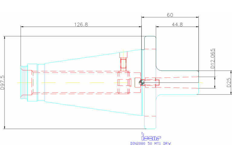 DIN2080 50 MT1 DRW