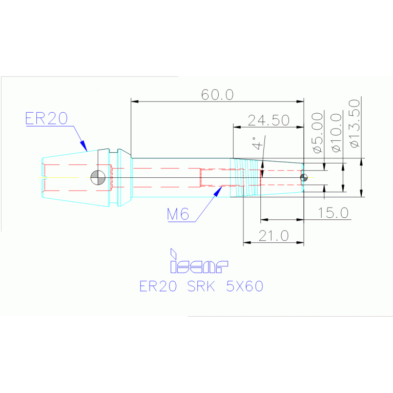 ER20 SRK 5X60