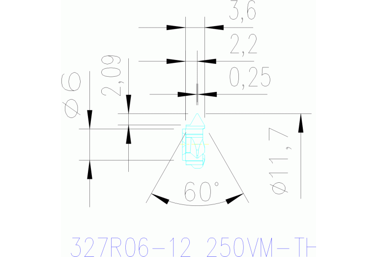 327R06-12 250VM-TH 1025